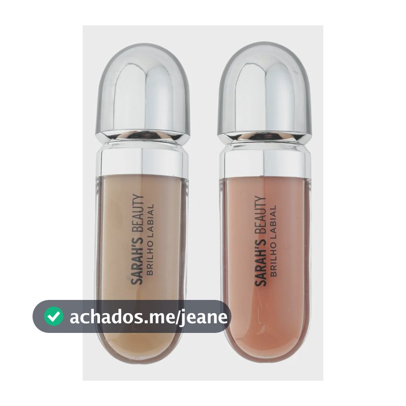 Kit 2 Gloss Labial - Escolha Suas Cores - Sarah's Beauty Cor 1 E 3