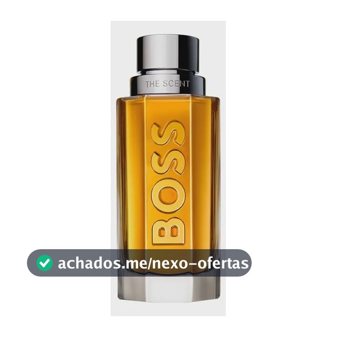Perfume Masculino Boss The Scent Eau De Toilette Vidro Com 100ml Hugo Boss