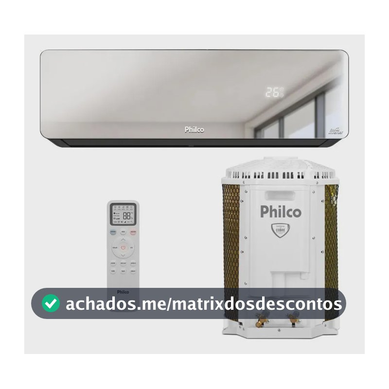 Ar Condicionado Inverter Philco Pac12qg 12000 Btus Qf Blanco