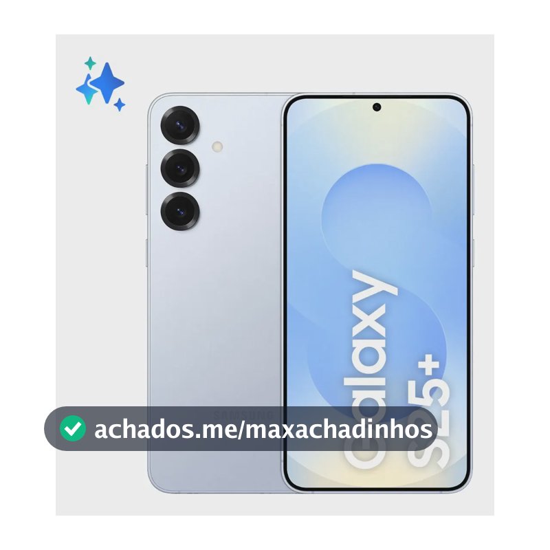 Samsung Galaxy S25+ 5g, 256gb, 12gb, Câmera Tripla - Azul