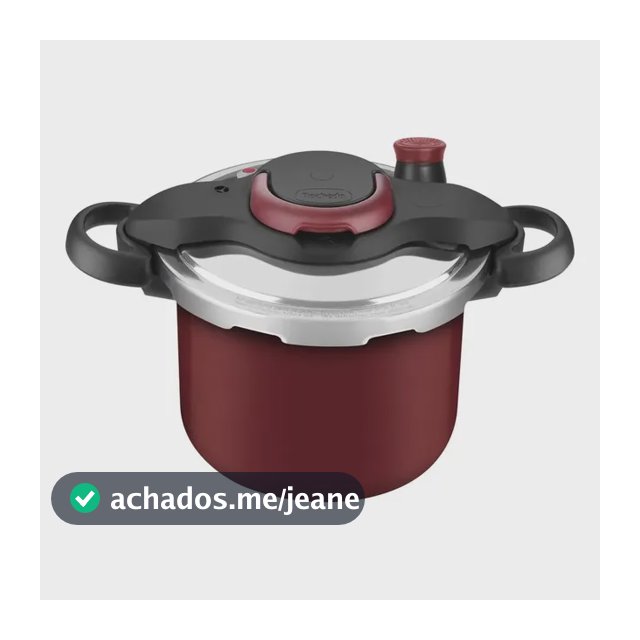 Panela De Pressão Rochedo Clipso 4,5 Litros Vermelho