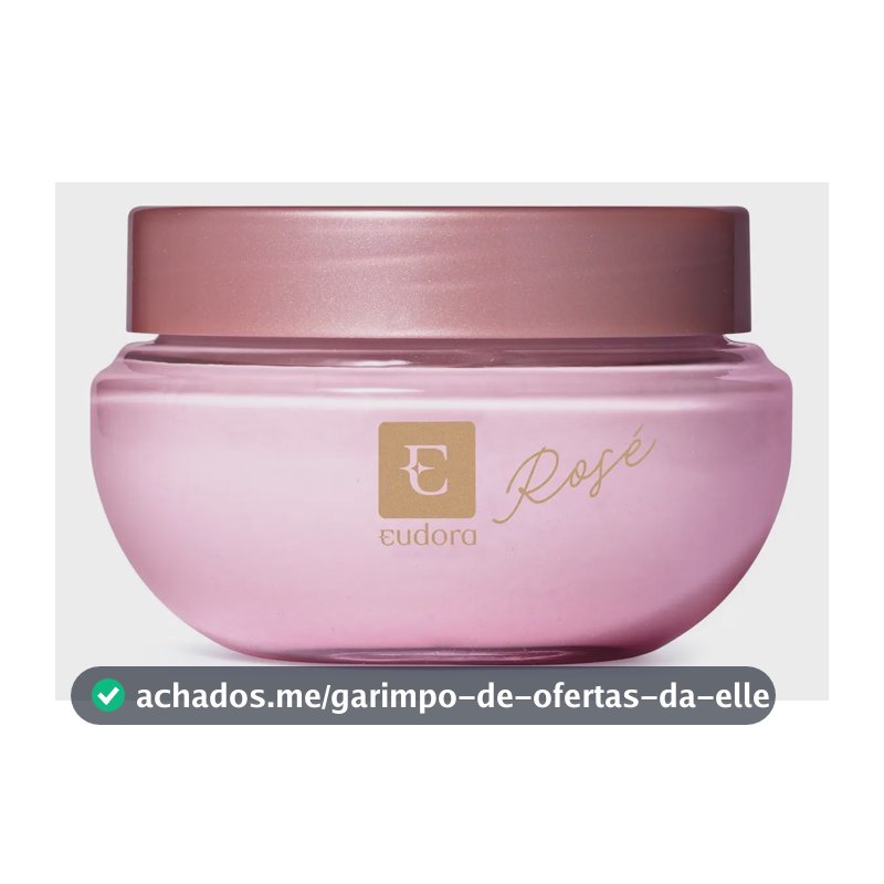 Creme Acetinado Desodorante Hidratante Corpora Rosé 250g