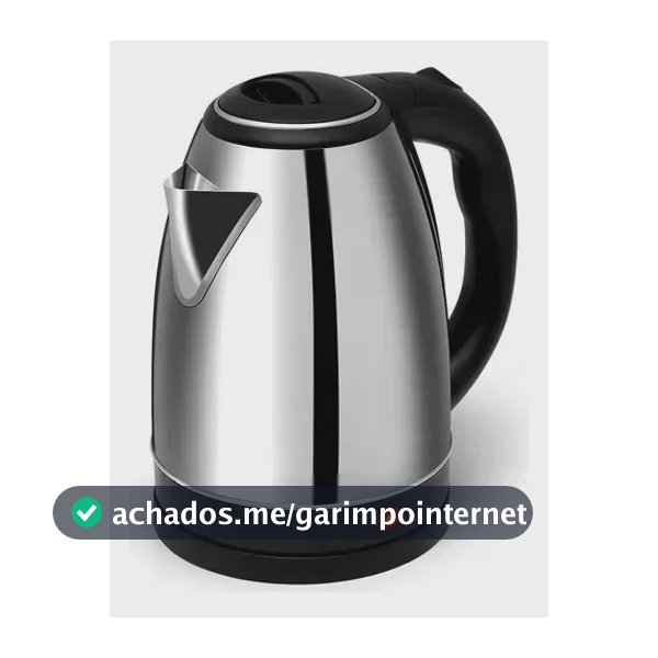Chaleira Elétrica Inox Jarra 1,8 Litros Prateado 127v