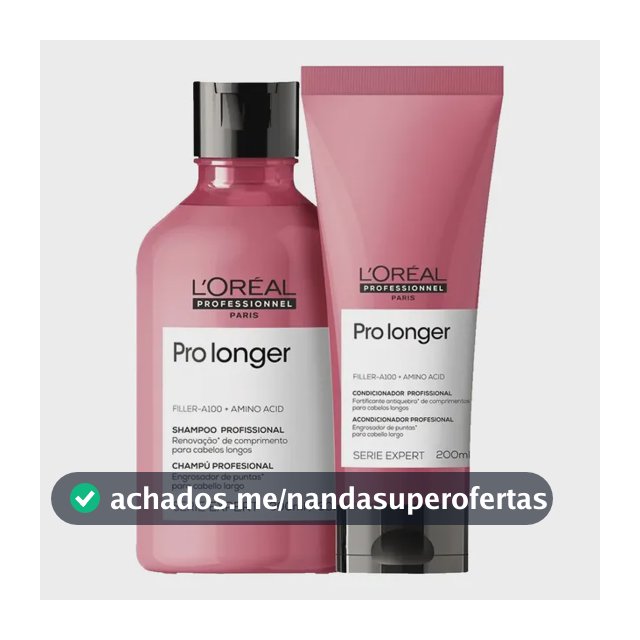 Shampoo E Condicionador Pro Longer - Loreal