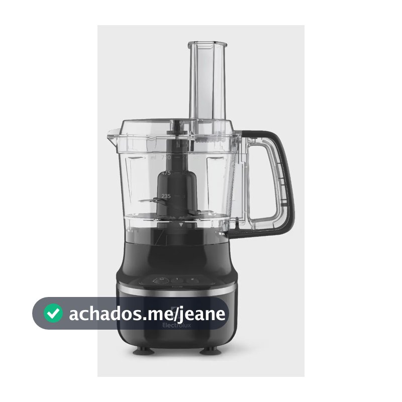 Mini Processador De Alimentos 3 Em 1 Electrolux Efp500 127v Cor Preto