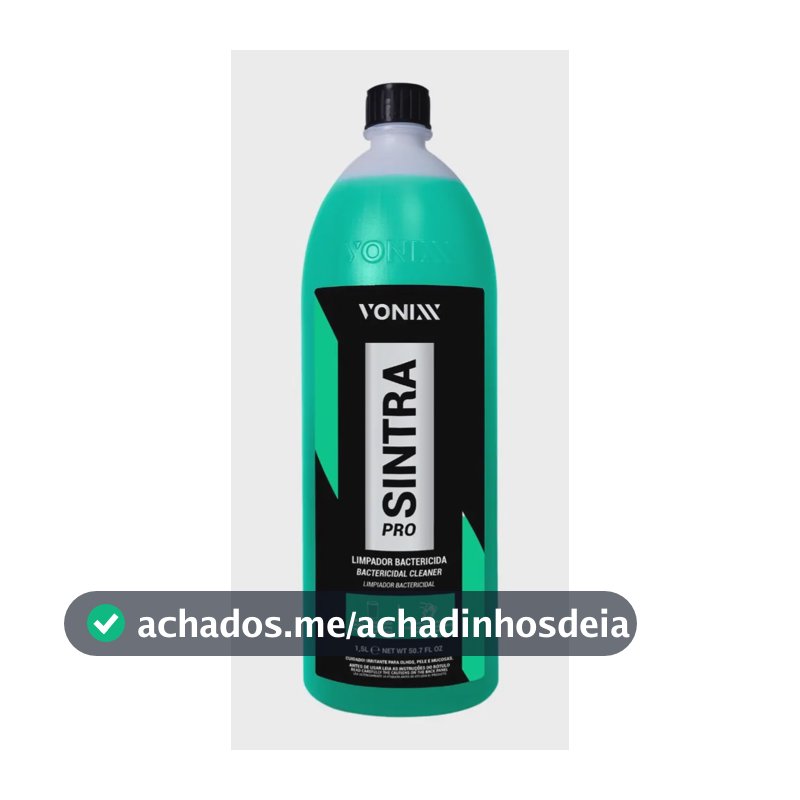 Sintra Pro Limpeza Interna De Veiculos Vonixx 1,5l
