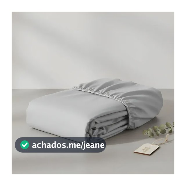 Lençol Avulso Casal Padrão C/ Elástico 600 Fios- Algodão