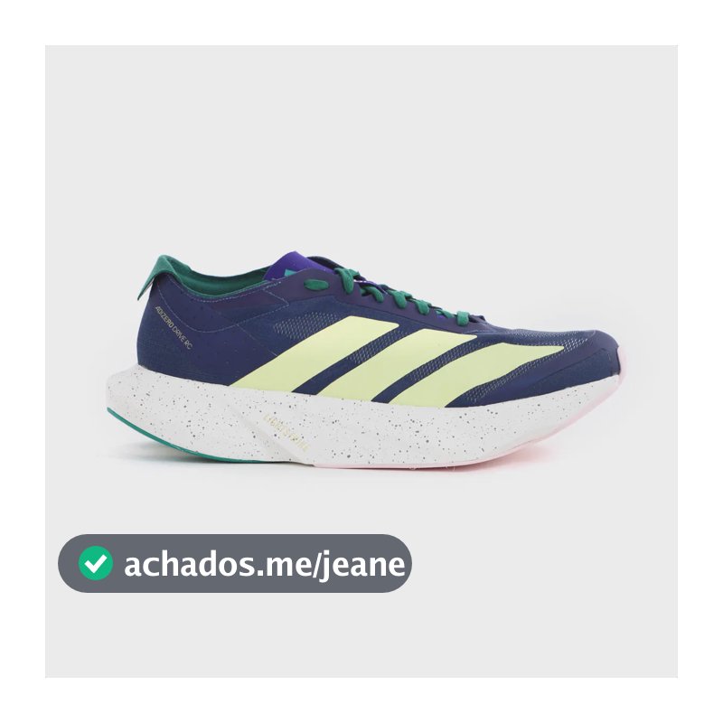 Tênis adidas Adizero Corrida Energy Drive Rc Leve Rods Azul Azul 40 Br