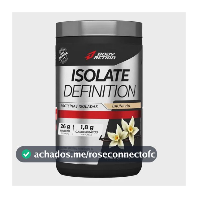Whey Isolado Proteína 100% Isolada 900g Body Zero Açúcar