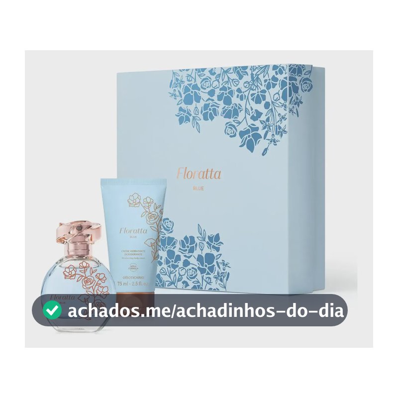 Floratta Blue Kit Presente O Boticário 2 Itens