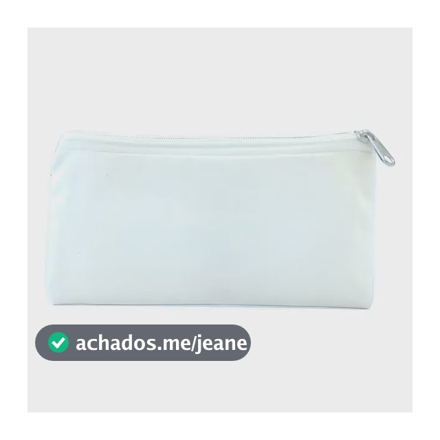 Necessaire Para Sublimação Oxford 20x15 Ecobag Embalagem 30
