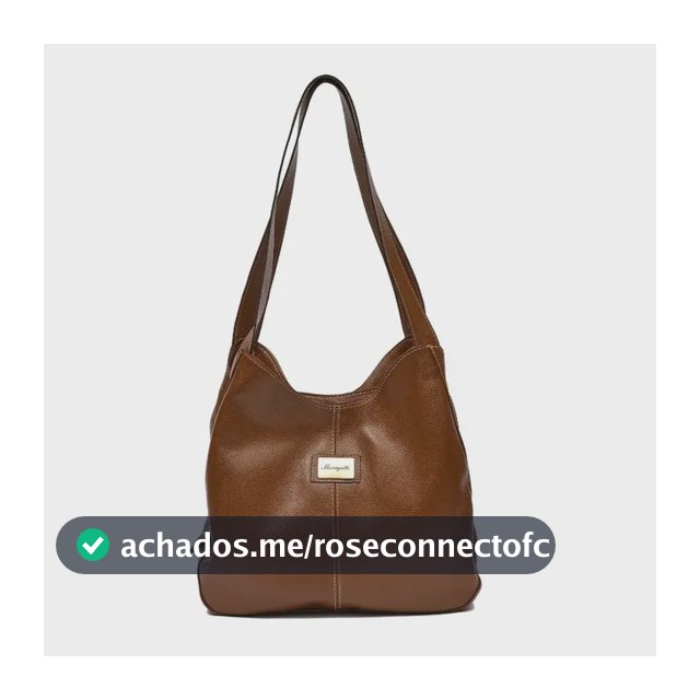 Bolsa Couro Legitimo Promoção - Modelo Exclusivo + Brinde