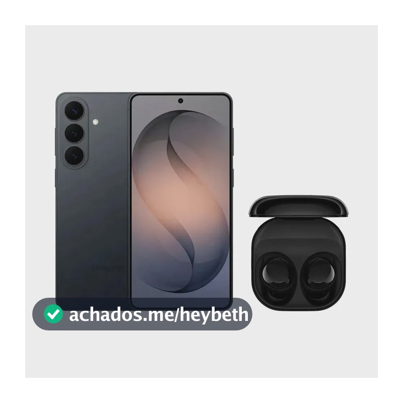Galaxy S26 (256GB) - Preto + Galaxy Buds Core - Preto