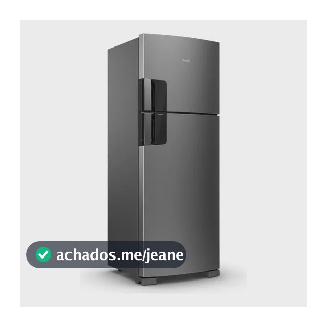 Geladeira Consul Frost Free Duplex Crm53mk 455l Cor Platinum