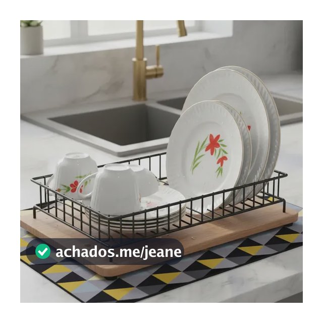 Tapete Escorredor Absorvente De Pia Louça Copo Cozinha 38x50