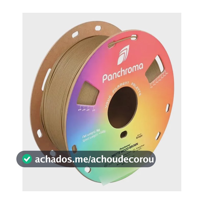 Filamento Pla Panchroma Matte Wood Brown