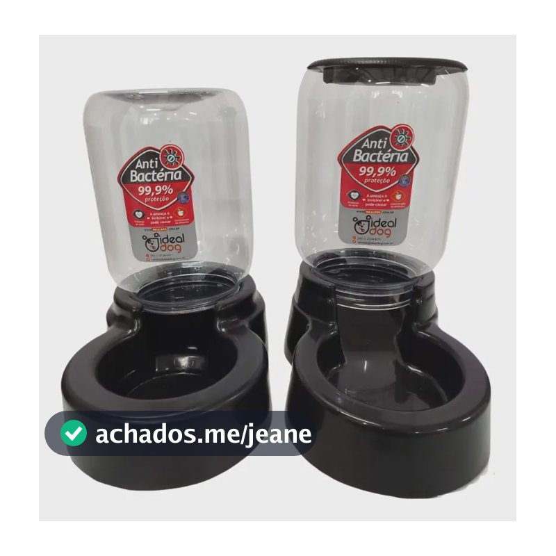 Kit Comedouro E Bebedouro Para Cães E Gatos Automático 3 L