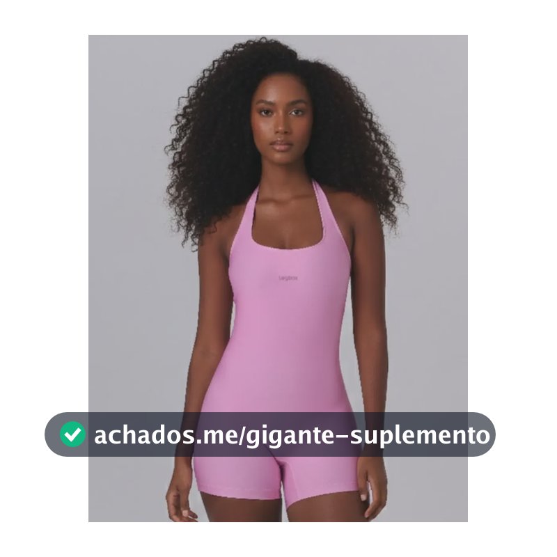 Macaquinho Up Legbox Original Feminino Fitness Academia Rosa Chá Liso M