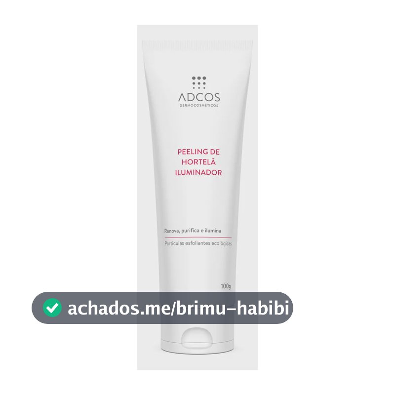 Adcos Peeling De Hortelã Iluminador - Esfoliante 100g Tipo de pele Acneica