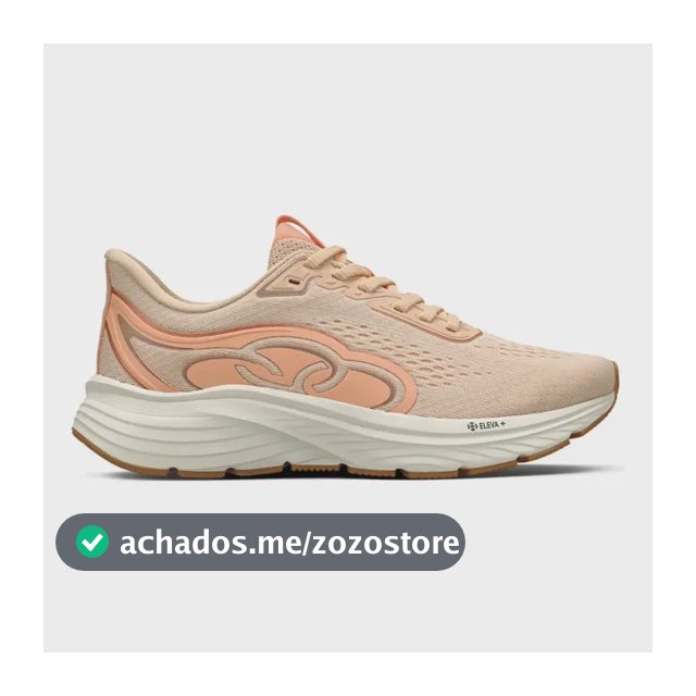 Tênis Feminino Veloz 3 Olympikus Pessego Claro Liso 37 Br