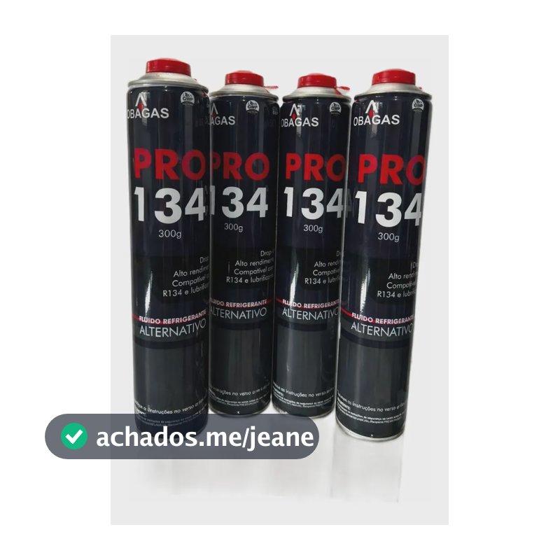 4 Pro 134 Oba Alternativo R134a Ar-condicionado Geladeira