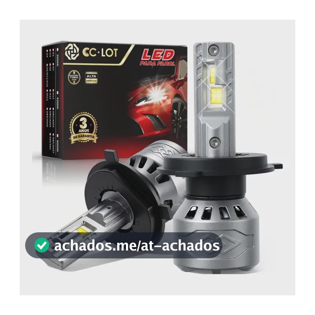 Kit Lampadas Led H4 H7 H1 H11 Hb3 Hb4 Cc Lot Carro Farol