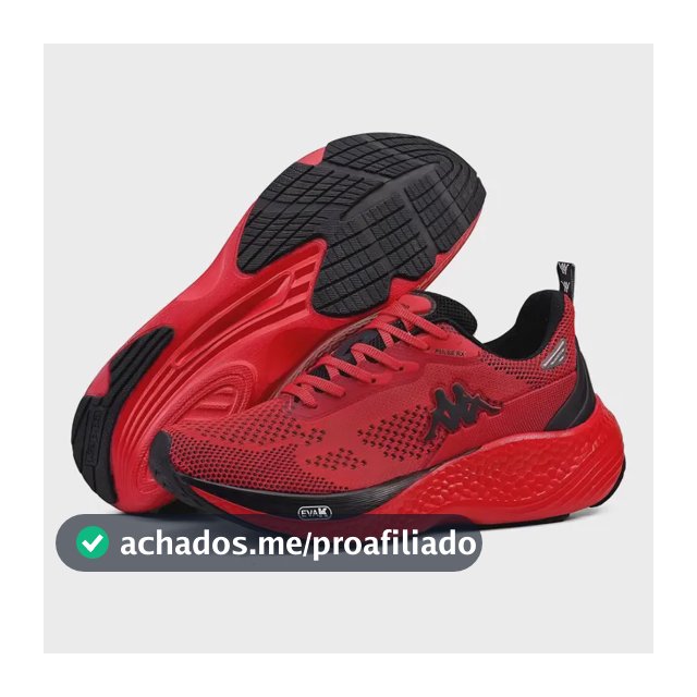 Tênis Kappa Pulse Rx Unissex Corrida Conforto