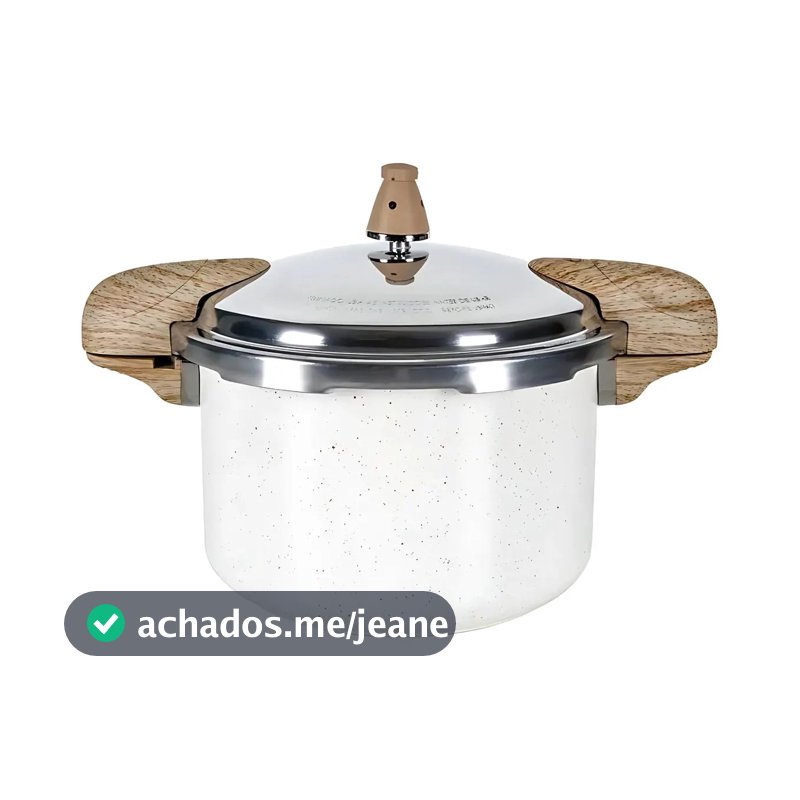 Panela De Pressão Brinox Indução 5,4l 22cm Vanilla Vanilla