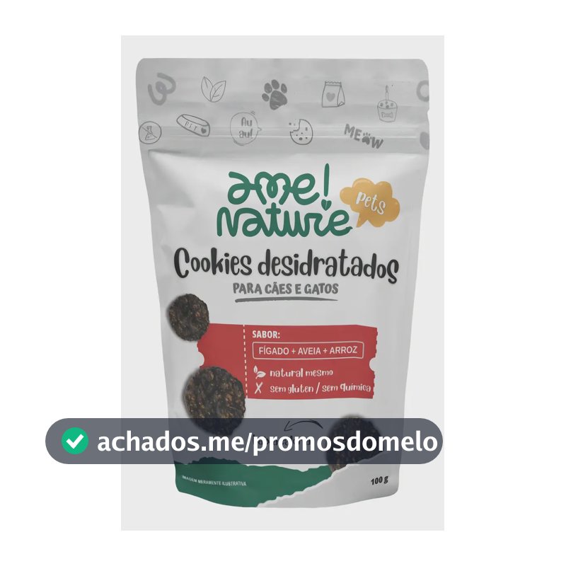 Cookies Desidratados De Fígado- 100g