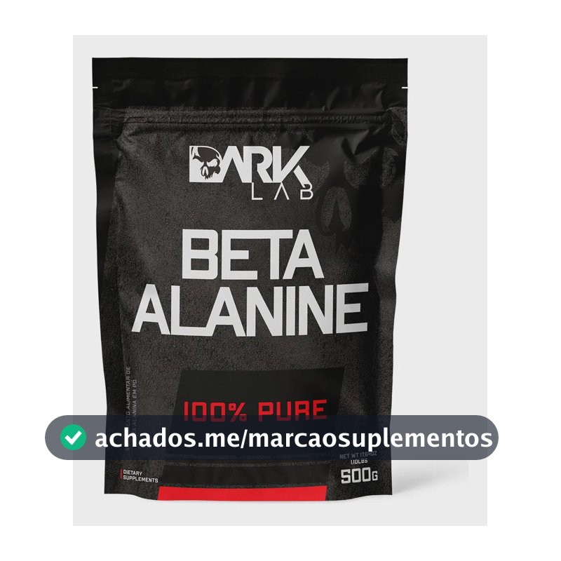 Suplemento em pó Dark Lab Premium Beta Alanina Sem sabor x 500g