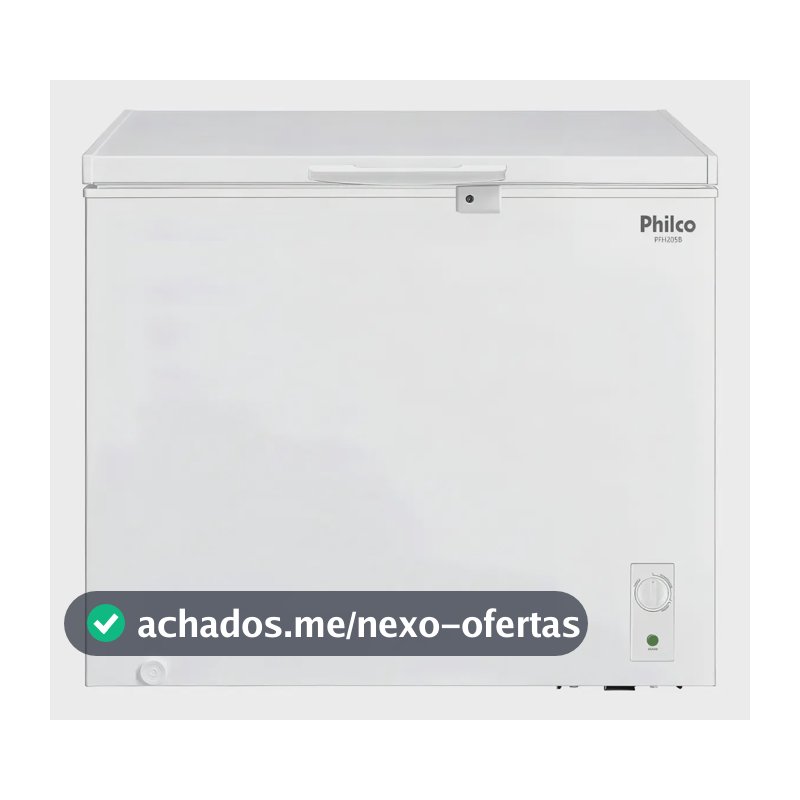Freezer Horizontal Philco 199l Pfh205b Branco