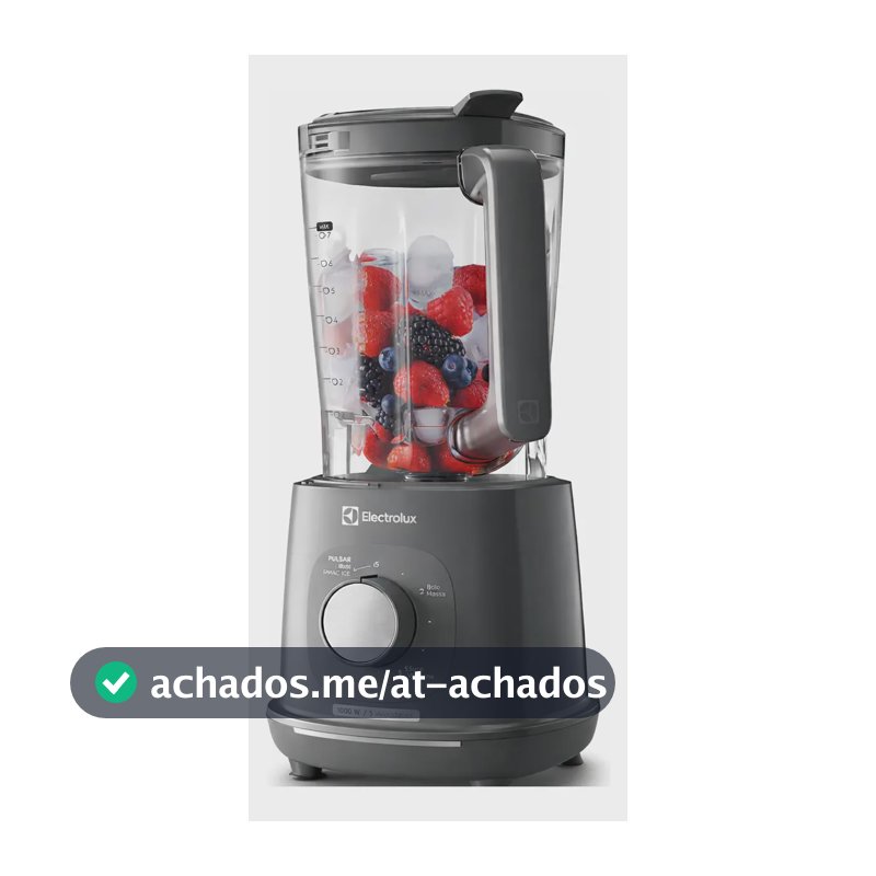 Liquidificador Electrolux Efficient Ebl1000 Triforce 2.7l 5 Velocidades Cinza