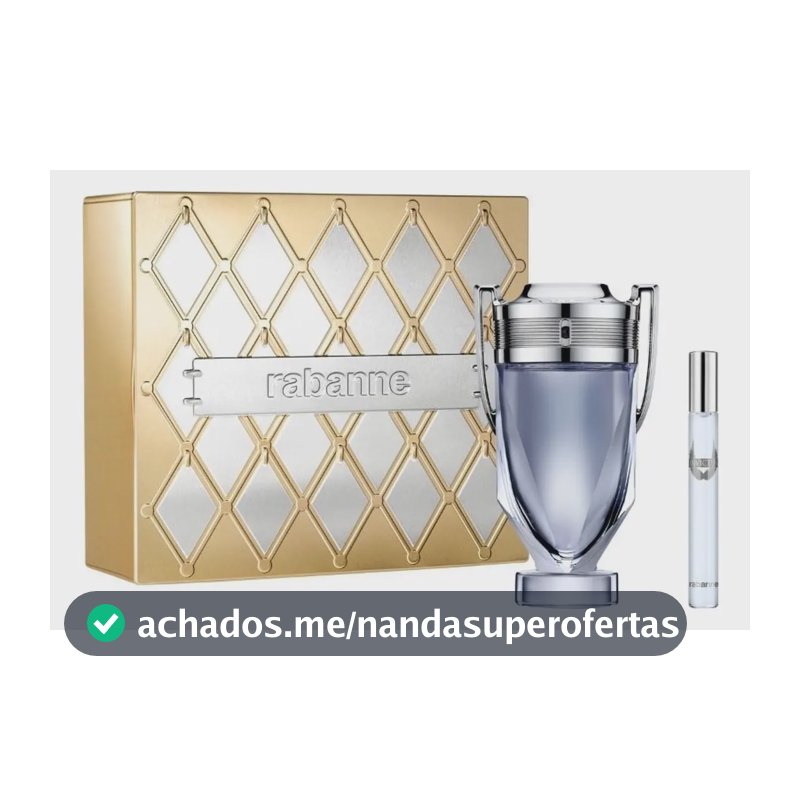 Kit Perfume Invictus Eau de Toilete - Compre perfume 200ml eganhe miniatura- Perfume masculino