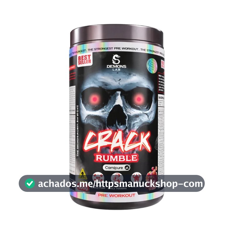 Suplemento em pó Demons Lab Psychotic Pré Treino Crack Popping Candy 300g x 300g