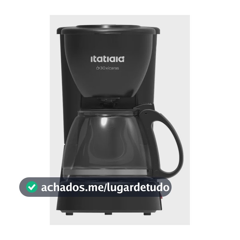 Cafeteira Elétrica Itatiaia 30 Xícaras Preto