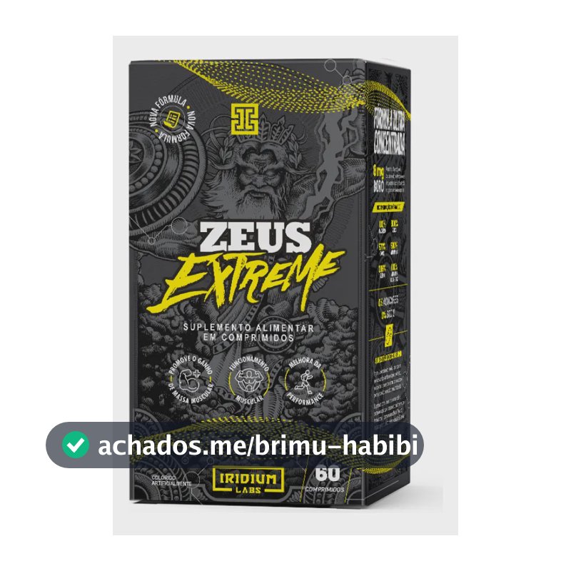 Suplemento em comprimidos Iridium Labs Extreme ZMA Kit Sem sabor de 60 un