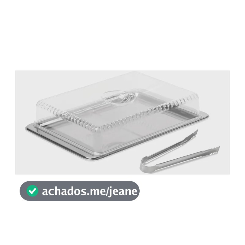Kit Porta Frios Brinox Átina 19 X 28 X 7,2 Cm 3 Peças Sem Cor