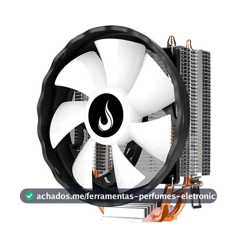 Air Cooler Gamer | Rise Mode | Z4 White | Intel E Amd LED Sem Led
