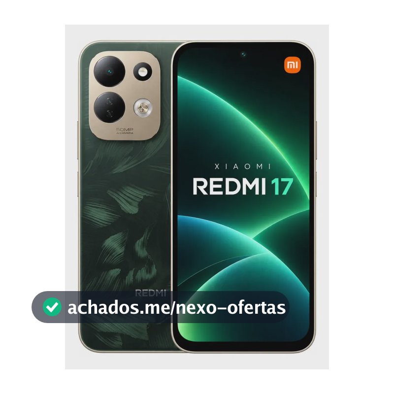 Xiaomi Redmi 17 256gb 6gb Ram 7500mah 120hz Dual Sim Global Verde