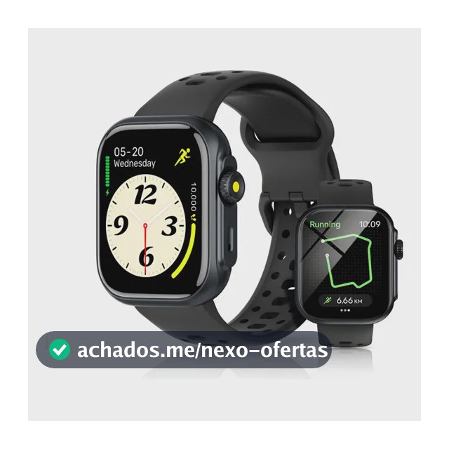 Relógio Smartwatch Bettdow FB041 GPS Alexa 5M/IP68 À Prova D'Água