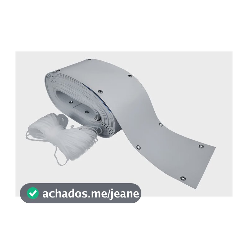 Faixa Superior Para Rede De Tenis Em Lona De Pvc Reforçada