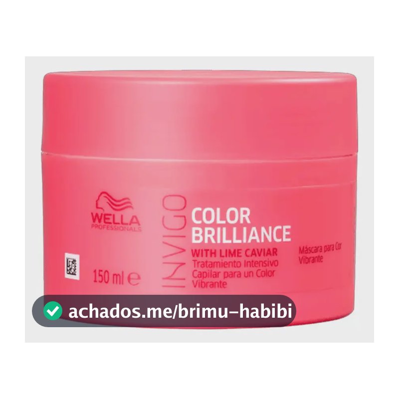 Máscara Color Brilliance Invigo 150ml Wella Professionals