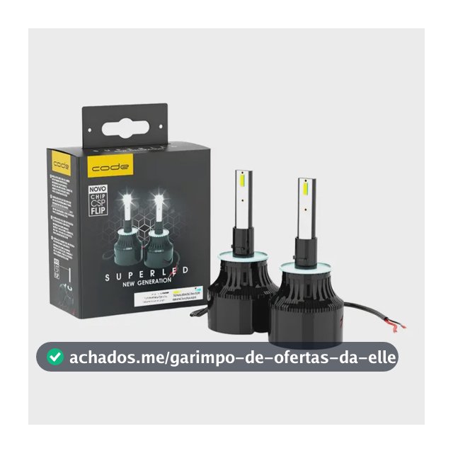Kit Super Led Tech One 12v 24v H1 H3 H4 H7 H8 H9 H11 Hb3 Hb4