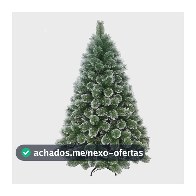 Árvore De Natal Pinheiro Neve 1,80m 360 Galhos Pom Pom Verde Com Pontas Nevada Grande Pinheiro Toque De Neve Cheia Luxo LuvinCo