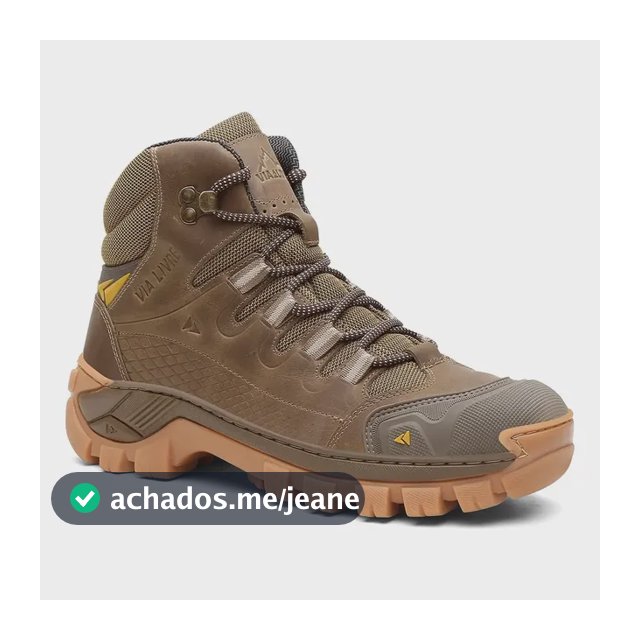 Coturno Masculino Original Bota Em Couro Reforçada Macia C.a