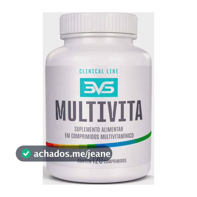 Multivitaminico De A a Zinco - Polivitamínico Com Fórmula Avançada E Concentrada - 120 Doses
