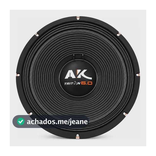 Falante Triton Ak 6.0 15 CSE Polegadas 4ohms Cor Branco