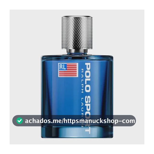 Perfume Masculino Aromático Cítrico Fresco e Energizante, Eau de Toilette Polo Sport Ralph Lauren 100ml