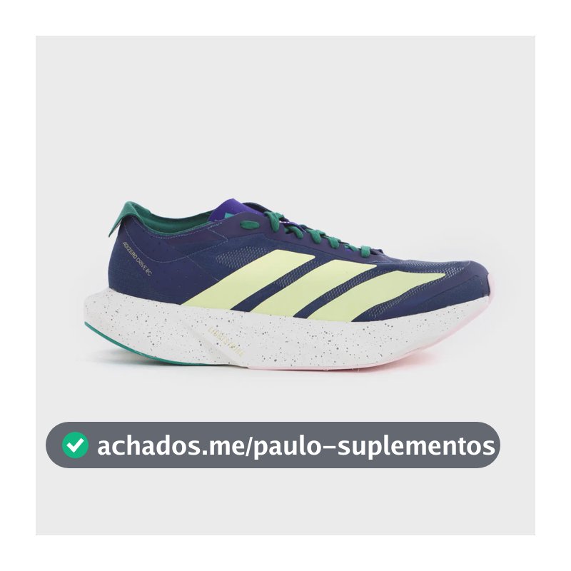 Tênis adidas Adizero Drive Rc Corrida Leve Energy Rods Azul Azul 41 Br