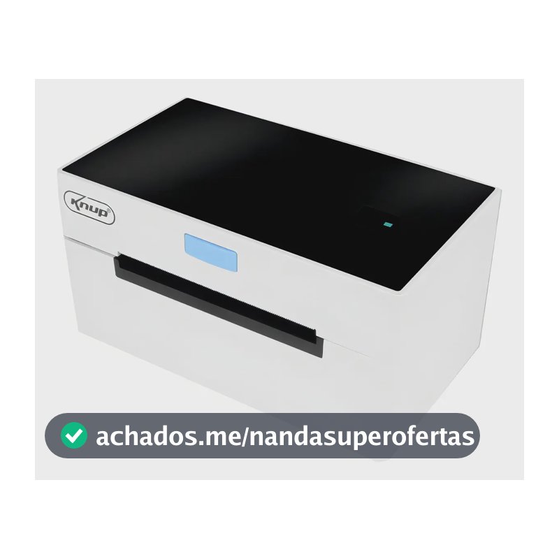 Impressora de etiquetas adesivas Branco Knup Kp-im600